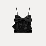 Sparkled Bow Crop Top
