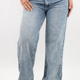 Luna – Jeans wide leg clásicos