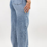 Luna – Jeans wide leg clásicos