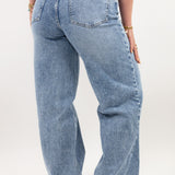 Luna – Jeans wide leg clásicos