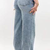 Luna – Jeans wide leg clásicos